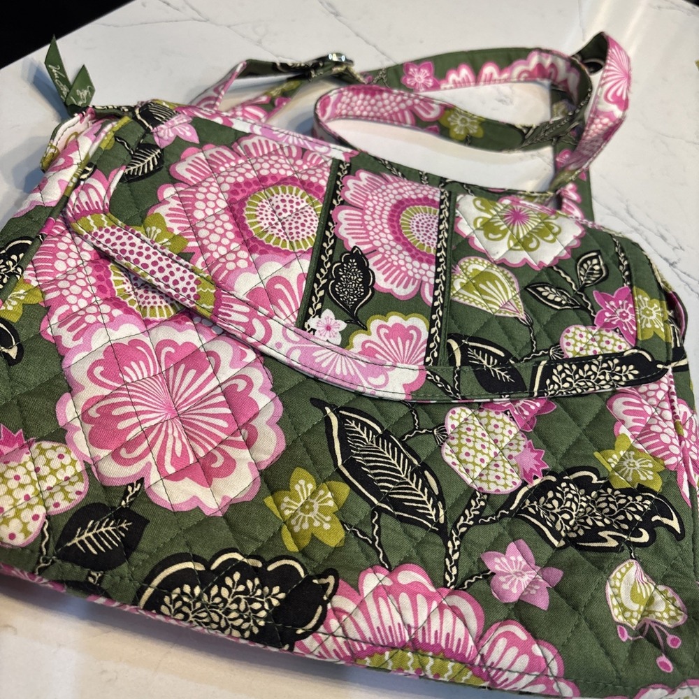 Vera Bradley‎ Hipster Bag Purse Olivia Pink Tablet/IPAD
